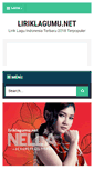 Mobile Screenshot of liriklagumu.net